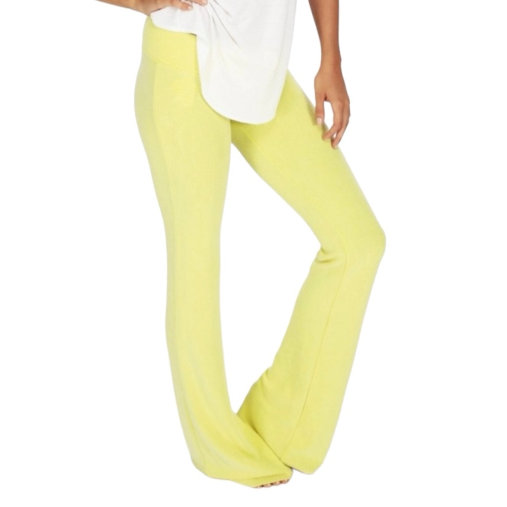 NWT WILDFOX Tennis Club Pants in Yellow/Limincello On WF Website, Now